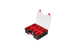 Організатор для зберігання дрібних деталей з ручкою Intertool BX-4034 415 x 330 x 110 мм x 8 лотків - мініатюра 2