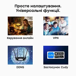 WiFi Mesh 4G LTE-маршрутизатор Cudy LT400 CAT4 N300 (73-00551) - мініатюра 9