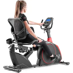 Горизонтальний велотренажер Hop-Sport HS-095L Scale чорний+ мат - мініатюра 9