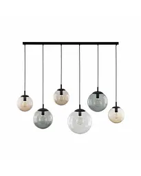 Підвісний світильник TK Lighting 4797 Esme E27 6x15W IP20 Bk - мініатюра 2