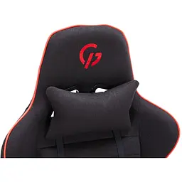 Ігрове крісло GamePro Size L Fabric Black&Red (GC575FB) - мініатюра 22