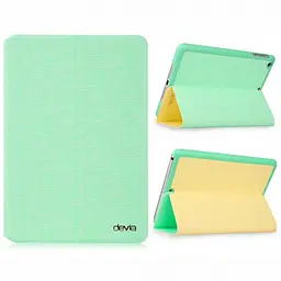 Чехол Devia для iPad Air/2017/2018 Youth Green/Yellow - мініатюра 4