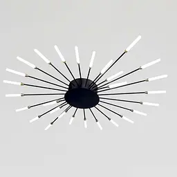 Стельова Led люстра Art BO-5251/28BK