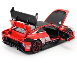 Колекційна металева модель спорткара АвтоЕксперт Audi E-tron Vision Gran Turismo з інерцією, світлом та звуком 1:32 - мініатюра 4