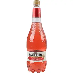 Сидр Dolcelini Con Gusto Lambrusko Rosso сладкий 7.5% 0.8 л