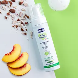 Шампунь-кондиціонер пінка Chicco Baby Moments Kids Без сліз, 150 мл (10249.00) - мініатюра 6