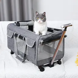 Сумка для перенесення Bestopet (Люпосанчик) Folding Pet Trolley Bag для котів і собак - мініатюра 2