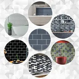 Самоклеюча поліуретанова плитка Sticker Wall сірий цегла 305х305х1мм SW-00001153 - мініатюра 7