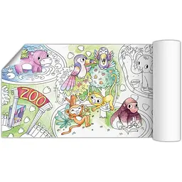 Розвиваюча розмальовка DoDo Toys Зоопарк 300327 - мініатюра 2