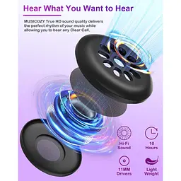 Навушники-пов'язка для сну та спорту Musicozy Bluetooth - мініатюра 4