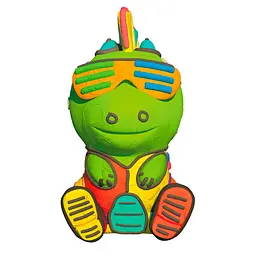 Набір легкого стрибаючого пластиліну Moon Light Clay Pino Friend Роккі 70060 з пінопластовою фігуркою - мініатюра 3
