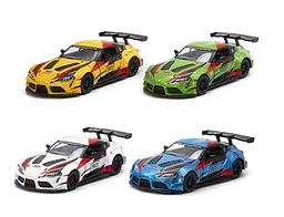 Модель легкової Toyota GR Supra Racing Concept інерційна відкриваються двері (в асортименті) KT5421FW