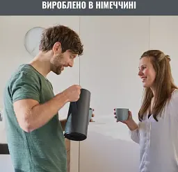 Термос Tefal Motiva, 1л, пластик, скло, сірий-темний (N4170110) - мініатюра 8