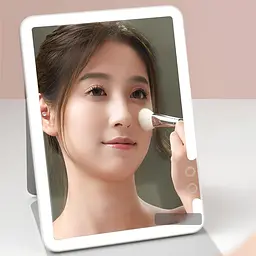 Дзеркало для макіяжу Xiaomi DOCO 11 " Daylight Portable Flat Mirror Pro Pink (324895) - мініатюра 6