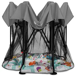 Манеж Lionelo Roel Plus Grey Multicolor (LO-ROEL PLUS GREY MULTICOLOR) - мініатюра 3