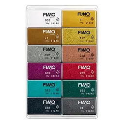 Набір пластики “Effect Sparkle Colours“ 12х25гр Fimo - мініатюра 2