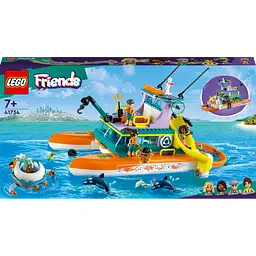 Конструктор LEGO Friends Човен морської рятувальної бригади, 717 деталей (41734)