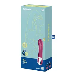 Вібратор Satisfyer Big Heat 22.5 см фуксія - мініатюра 7
