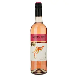 Упаковка вина Yellow Tail Pink Moscato рожеве напівсолодке 4.5 л (0.75 л x 6 шт.) - мініатюра 2