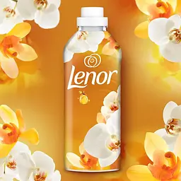 Кондиціонер для білизни Lenor Parfume Therapy Ванільна орхідея та золотий бурштин 925 мл - мініатюра 3