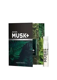 Листівка з пробним зразком Avon Musk+ Instinct, 0,6 мл - мініатюра 1