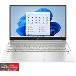Ноутбук HP Pavilion 15-eh3001nq з процесором AMD Ryzen™ 7 7730U pana la 4.5GHz, 15.6'', Full HD, IPS, 16GB DDR4 RAM, 512GB SSD, AMD Radeon™ графікою, Windows 11 Home,