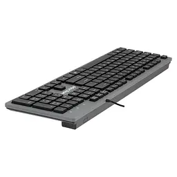 Клавіатура MeeTion USB Standard Chocolate Ultrathin Keyboard K841 Ukr/RU/EN розкладки - мініатюра 3
