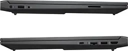 Ноутбук HP Victus Hewlett Packard 15-fa2043ua 15.6" FHD IPS,300n/i5-13420H (4.6)/16Gb/SSD1Tb/RTX 3050 6GB/DOS/Сірий - мініатюра 5