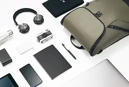 Рюкзак RunMi 90 Points FULL OPEN Business Travel Backpack Green - мініатюра 4