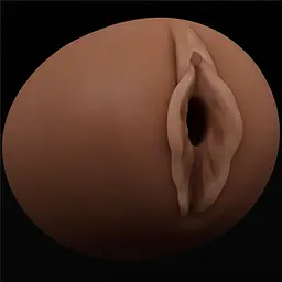Мастурбатор Slider Double-Ended Masturbator Ass and Vagina Brown - мініатюра 9