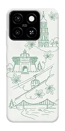 TPU чохол Demsky Heart of Kyiv для ZTE Blade A55 4G