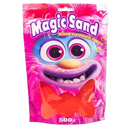 Кінетичний пісок Magic Sand, 39403-6, червоний, 0.5 кг