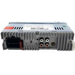 Автомагнітола з пультом чорна магнітола з сенсорним дисплеєм 3888 ISO+FM+USB+SD+AUX+Bluetooth 4x50W 1Din - мініатюра 3