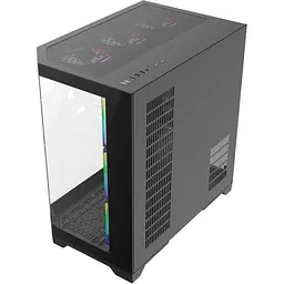 Корпус GameMax HYPE-A Tempered Glass Black (HYPE-A Black) Без БП - мініатюра 8
