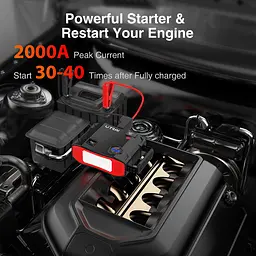 Автомобільне пусковий пристрій Utrai 24000Mah 150Psi 2000A 4 в 1 - мініатюра 10