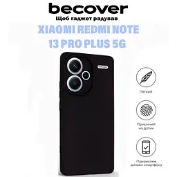 Чохол до мобільного телефона BeCover Xiaomi Redmi Note 13 Pro Plus 5G Black (710917) - мініатюра 5