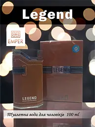Туалетна вода чоловіча Emper Legend 100 мл (53048475530) - мініатюра 2