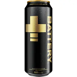 Енергетичний безалкогольний напій Battery Energy Drink 500 мл