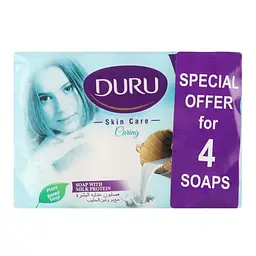 Косметичне мило Duru Skin Care, з молочним протеїном, 260 г, (4 шт. х 65 г) - мініатюра 2