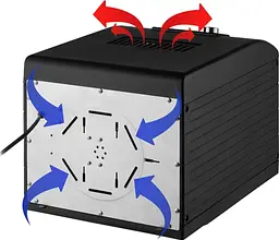 Сушарка для овочів та фруктів Sencor SFD 6600BK [90887] - мініатюра 7