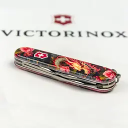 Ніж Victorinox Spartan Zodiac 91мм 12функ Китайський зелений дракон - мініатюра 6