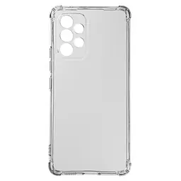 Прозрачный чехол для Samsung Galaxy A53 5G (A536) с защитой камеры и усиленными бортами, тонкий, силиконовый, бесцветный, ударопрочный, противоударный бампер с закрытой камерой, ArmorStandart (ARM66417)