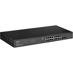 Комутатор TP-Link 18-портовий гігабітний розумний комутатор JetStrea m із 16-портовою підтримкою PoE+ TL-SG2218P (TL-SG2218P) - мініатюра 6