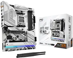 Материнська плата AsRock X870 PRO RS WIFI (X870 PRO RS WIFI) (Socket AM5, AMD X870, ATX) - мініатюра 5