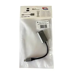 Перехідник USB-C to HDMI F USB 3.0 4K60Hz dark gray Dynamode (DM-AD-USB-C-HDMI) - мініатюра 8