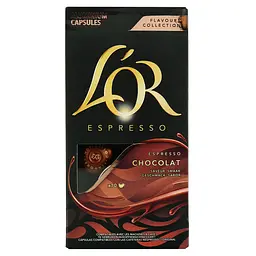 Уцінка. Кава мелена L'OR Espresso Chocolate 100% Арабіка в капсулах 10 шт. 52 г - мініатюра 3