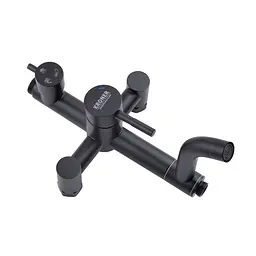 Душова система Kroner KRP Edelstahl Klassisch - SCH063 CV025650, Чорний матовий - мініатюра 3
