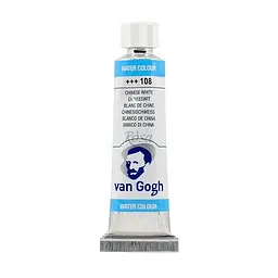 Фарба акварельна Van Gogh (108) Білила китайські туба 10 мл Royal Talens (8712079417543)