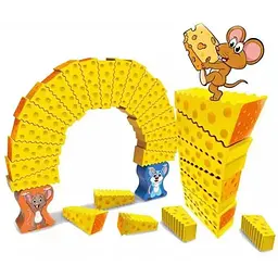 Настільна інтерактивна гра Ummi 707-B19 Mouse Stacking Cakes Game Yellow
