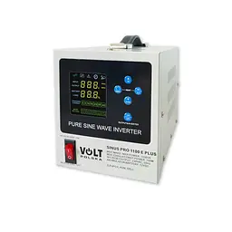 Гібридний ДБЖ / інвертор Volt Polska SINUS PRO 1100 E PLUS 12/230V 700/1100W (3SPM11012M) - мініатюра 2
